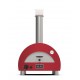 Alfa Forni Gasbackofen Moderno Portable antic red